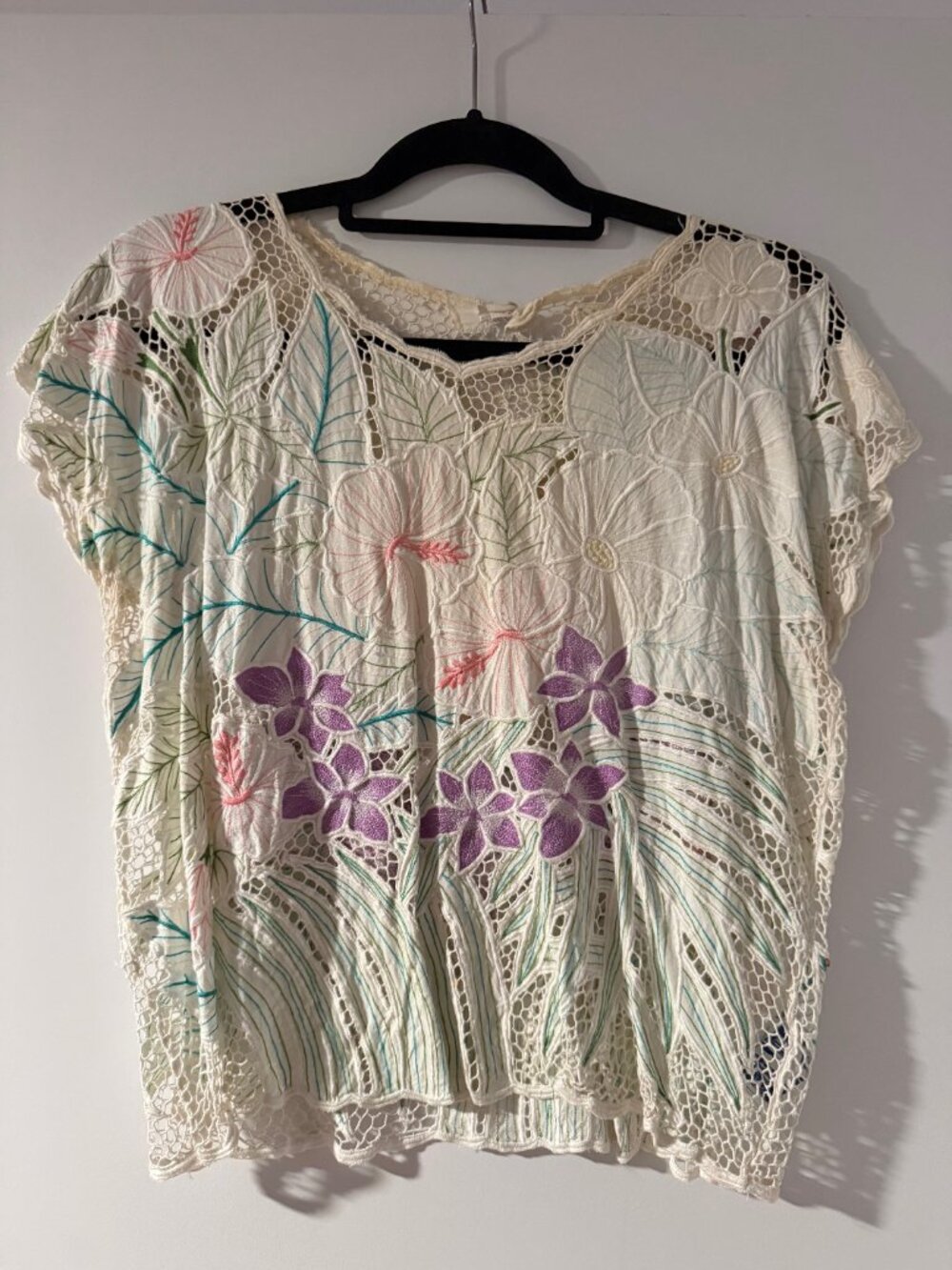 Handmade vintage Crochet top